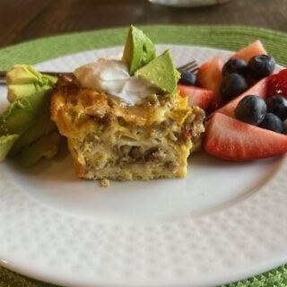 Overnight Mexican Breakfast Casserole Recipe
