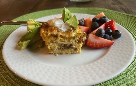 Overnight Mexican Breakfast Casserole Recipe