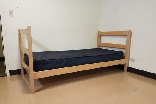 Dorm Bed On Lowest Height