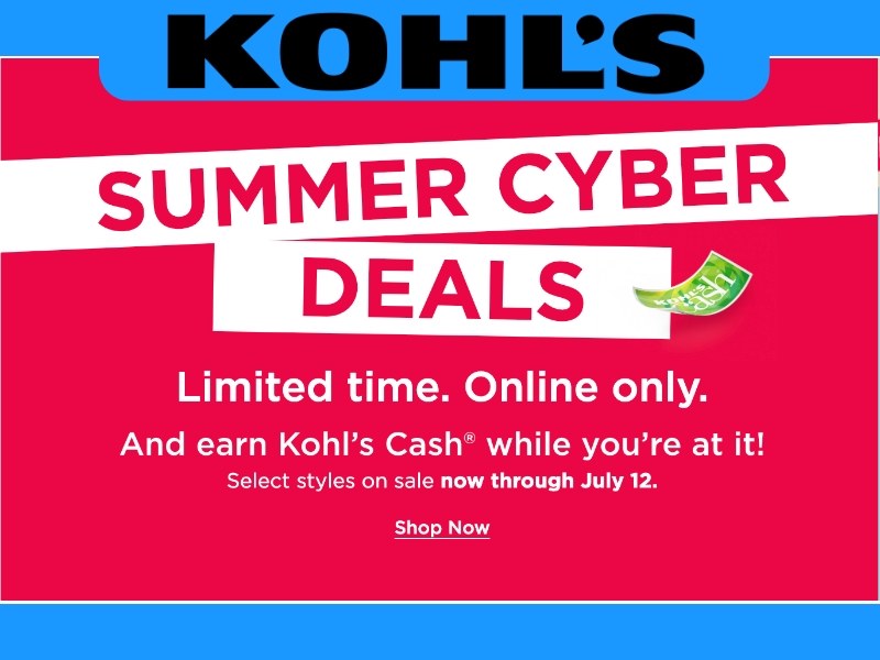 Kohl's Dorm Deals 2023