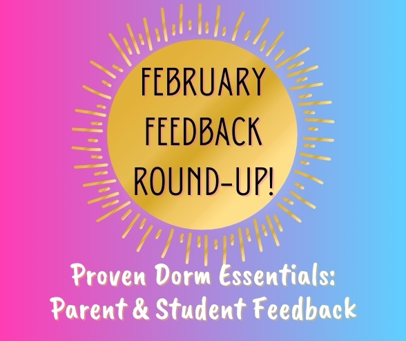 Feedback on college dorm essentials and must haves