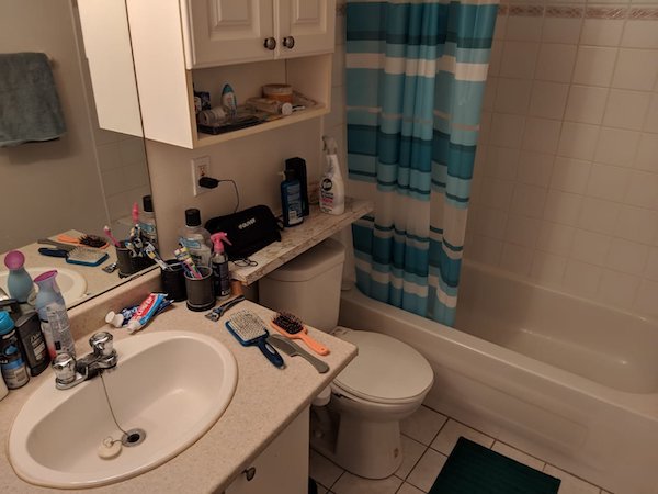 Private Bath In A Dorm Room Residence Hall