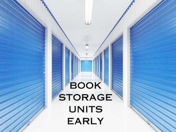 Book college town storage units early for summer