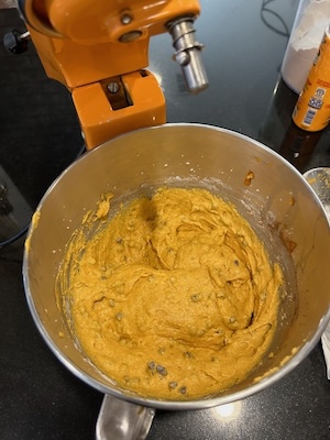 Pumpkin Chocolate Chip Muffins