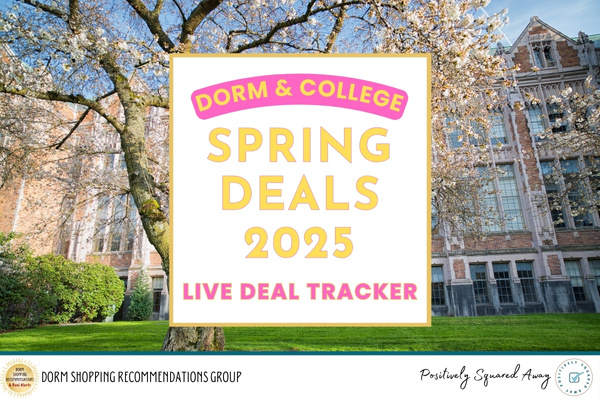 Dorm Room and College Deals During Spring 2025 Amazon Big Spring Sale Target Circle Week