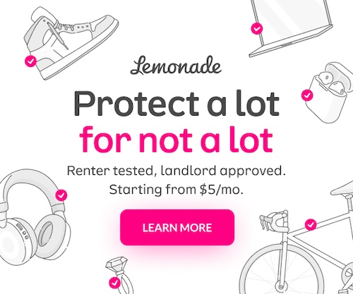 Lemonade Renter's Insurance - The Dorm Guide