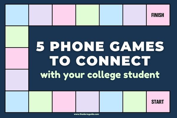 games to connect with your college student