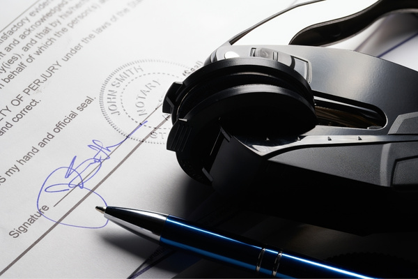 Notary stamp - where to get young adult power of attorney notarized