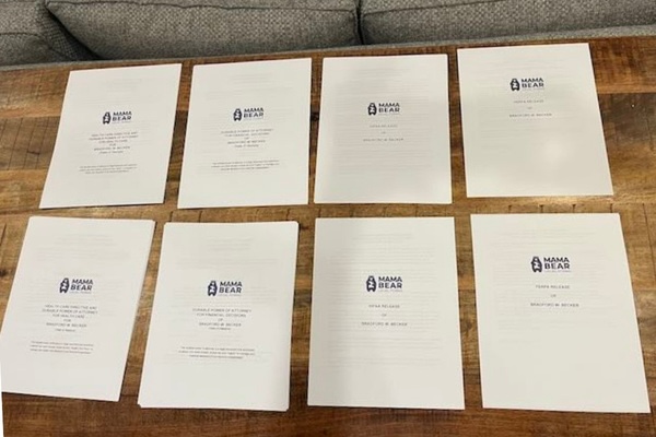 Mama Bear Legal Forms For 18 Year Olds and 2 States