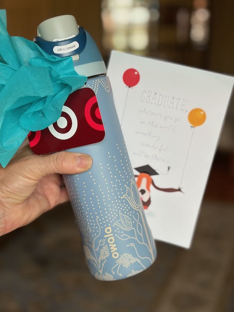 Grad Gift Owala Water Bottle