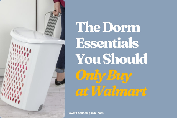 Dorm laundry hamper to buy at Walmart